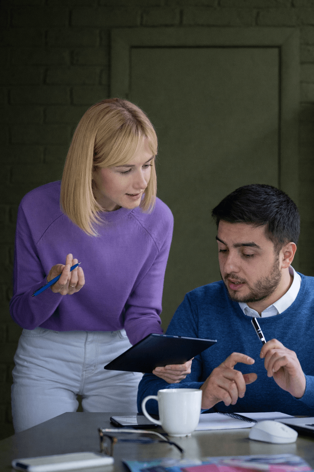 A finance team reviewing a vendor payment workflow