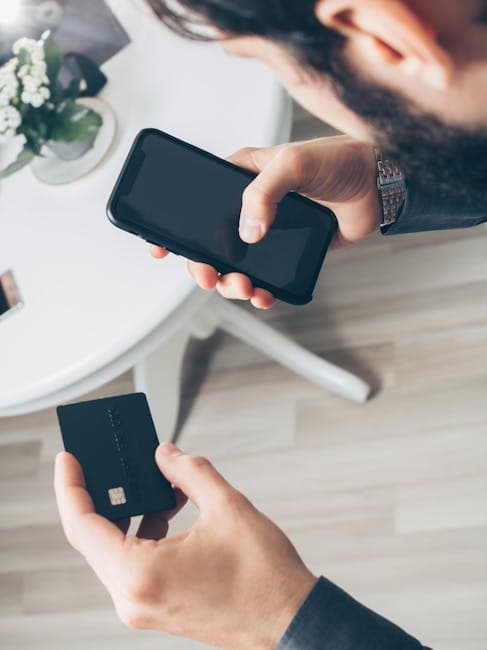 Secure financial transactions - Photo by Mikhail Nilov from Pexels