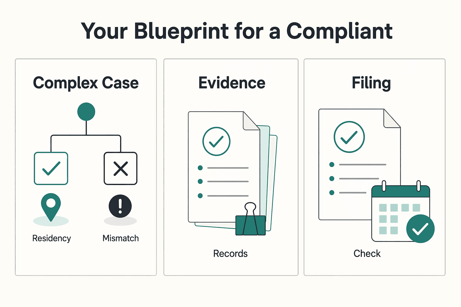 Diagram showing Your Blueprint for a Compliant, Borderless Business for Mauritius for Africa-Focused Solo Businesses.