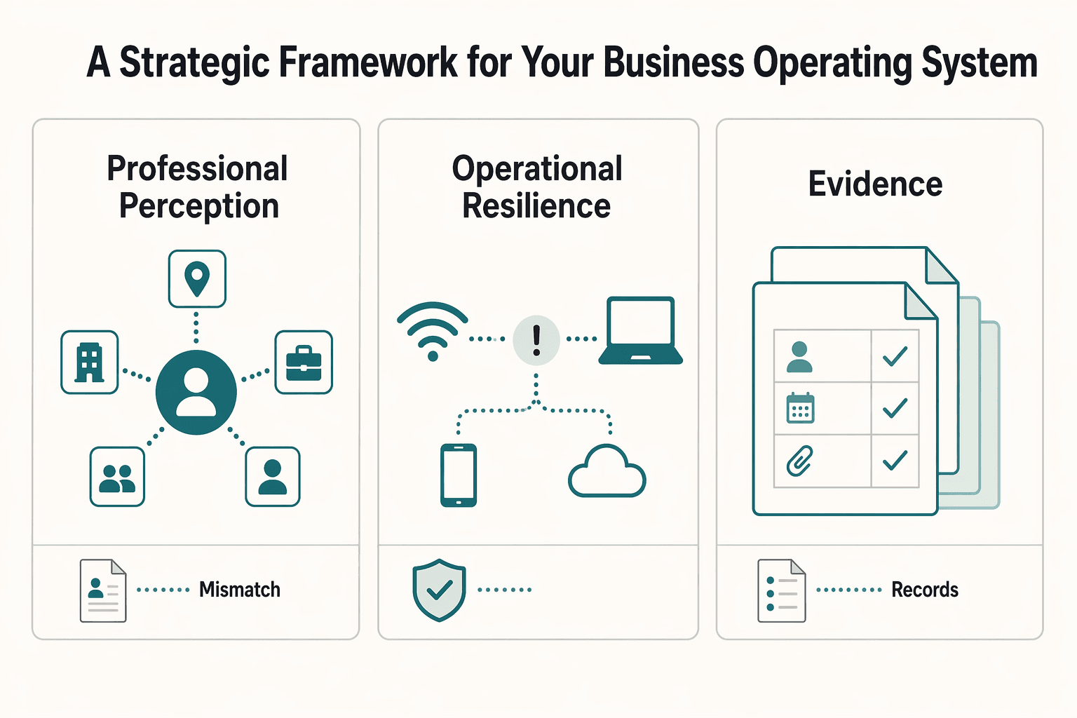 Diagram showing The Foundational Choice: A Strategic Framework for Your Business Operating System for Google Workspace vs. Microsoft 365: A Freelancer's Comparison.