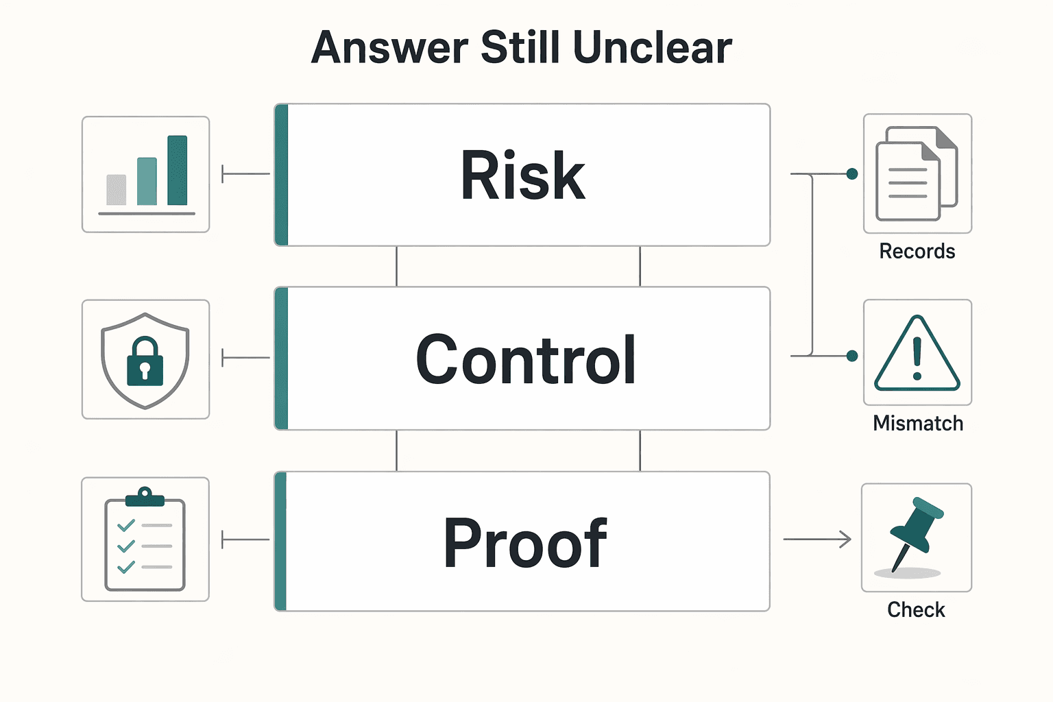 Diagram showing What to do when the answer is still unclear for Using a Data Processing Agreement with Subcontractors.