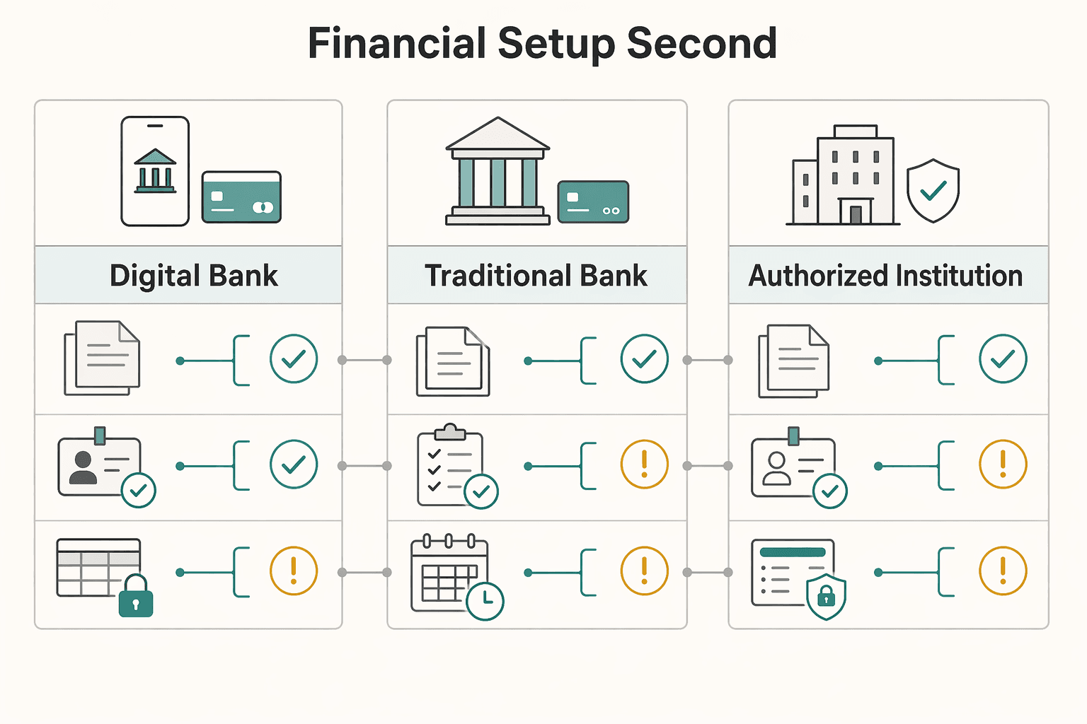 Diagram showing Financial setup second for Brazil’s Digital Nomad Visa for 2026.