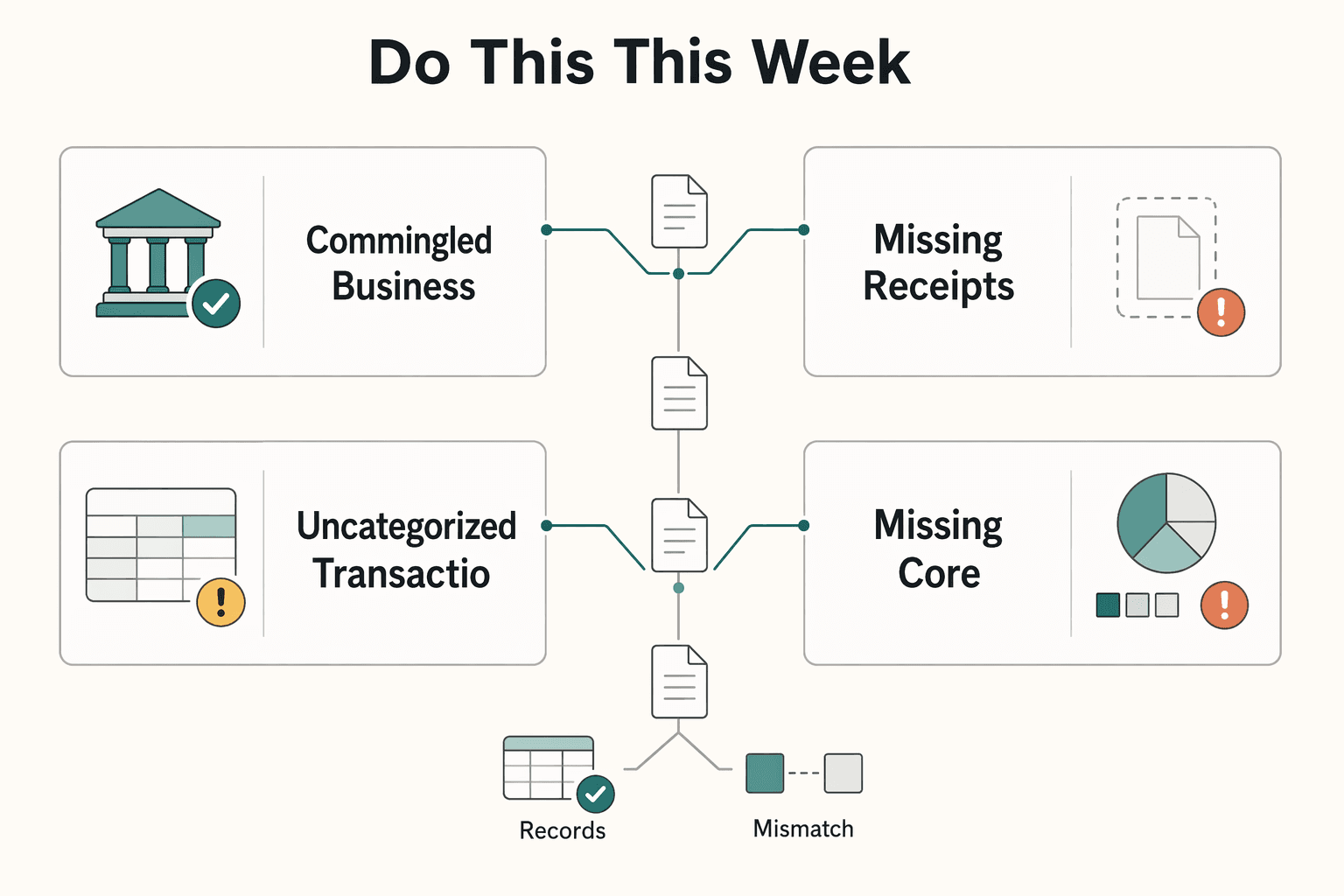 Diagram showing Do this this week for US Tax Court for Freelancers Who Need Defensible Records.