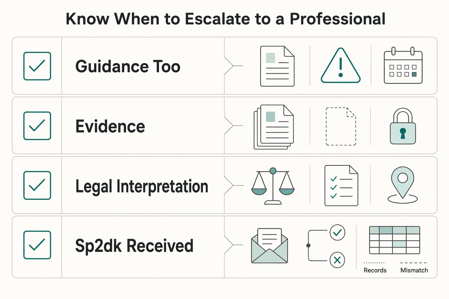 Diagram showing Know when to escalate to a professional for Indonesia Tax for Foreigners With a Defensible Filing Path.