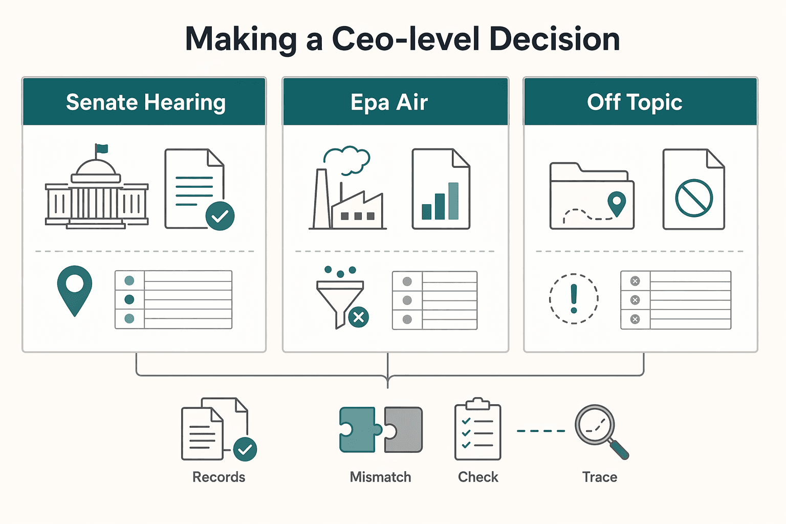 Diagram showing The Final Verdict: Making a CEO-Level Decision for How to Choose the Best Wyoming Registered Agent for Your LLC.