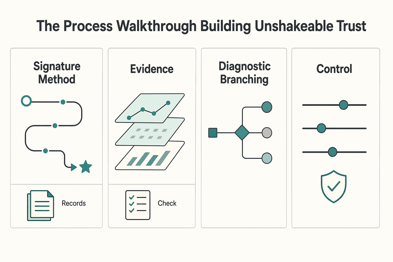 Diagram showing Stage 2: The 'Process Walkthrough' - Building Unshakeable Trust for The Best Tools for Creating Interactive Product Demos.