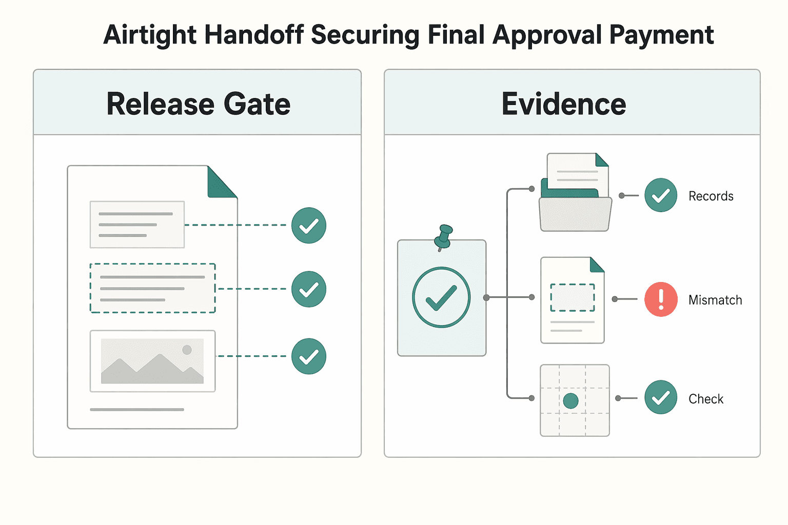 Diagram showing Phase 3: The Airtight Handoff - Securing Final Approval and Payment for The Best Asynchronous Communication Tools for Remote Teams.
