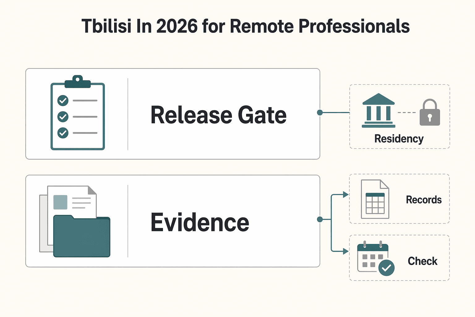 Diagram showing Tbilisi in 2026 for remote professionals for Tbilisi Digital Nomad Guide for 2026 Long Stays in Georgia.