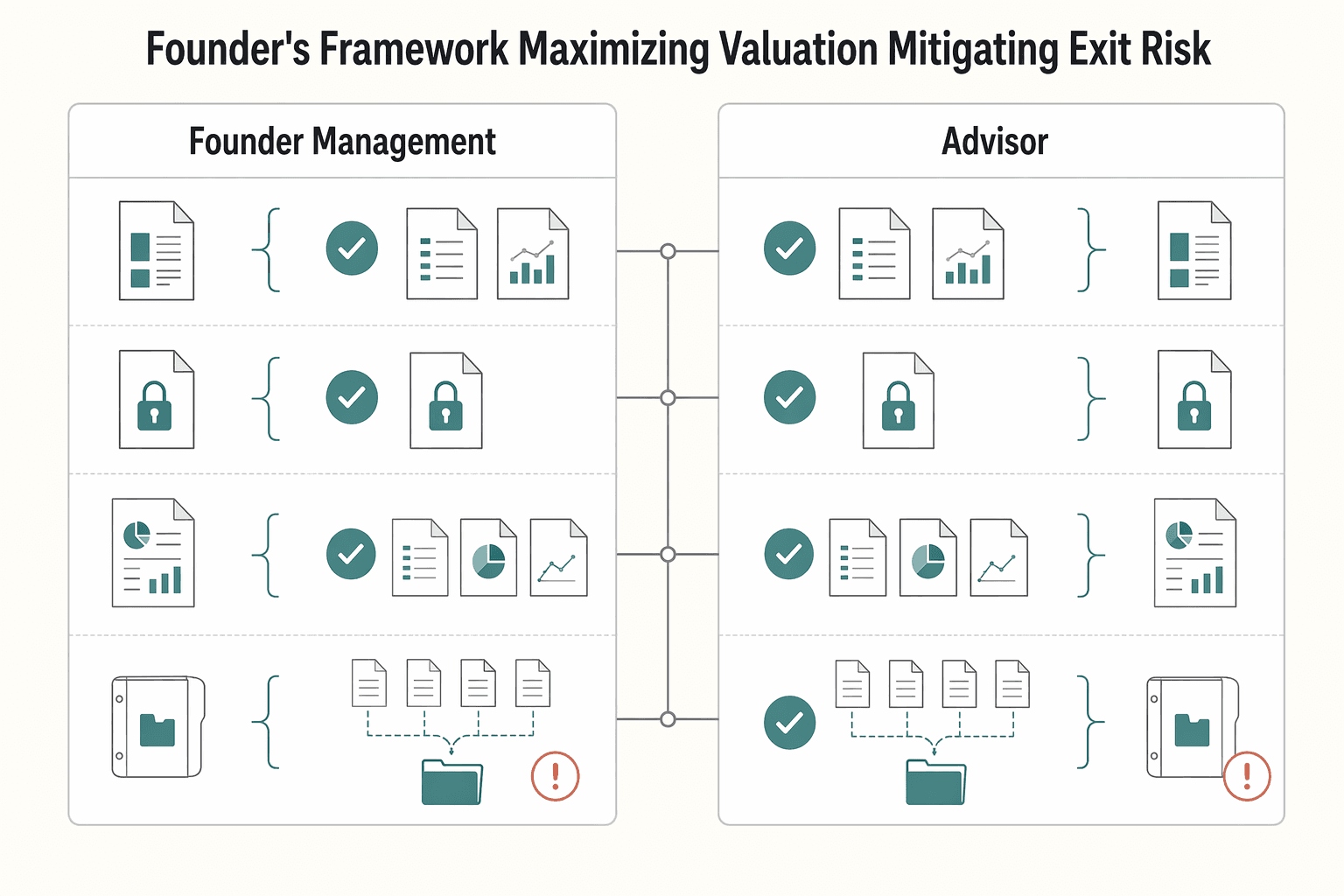 Diagram illustrating How to Prepare a Confidential Information Memorandum (CIM): A Founder's Framework for M....