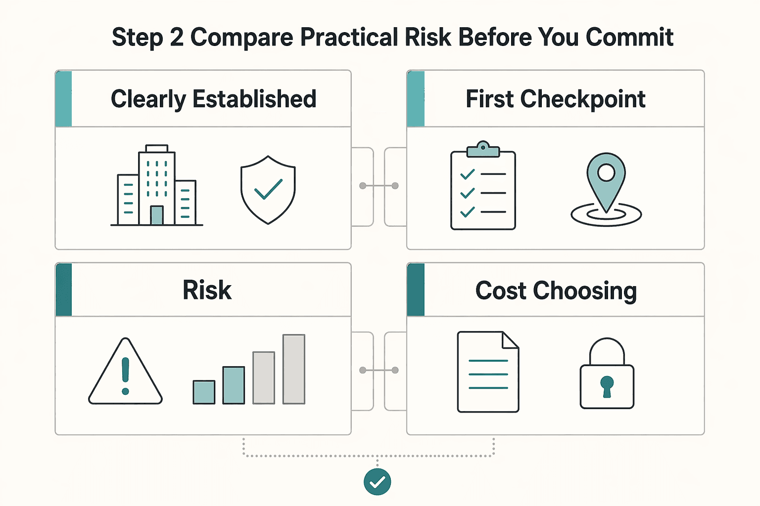 Diagram showing Step 2. Compare practical risk before you commit for German Blue Card for Highly Skilled Workers: Eligibility, Net Pay, Tax, and Freelance Tradeoffs.