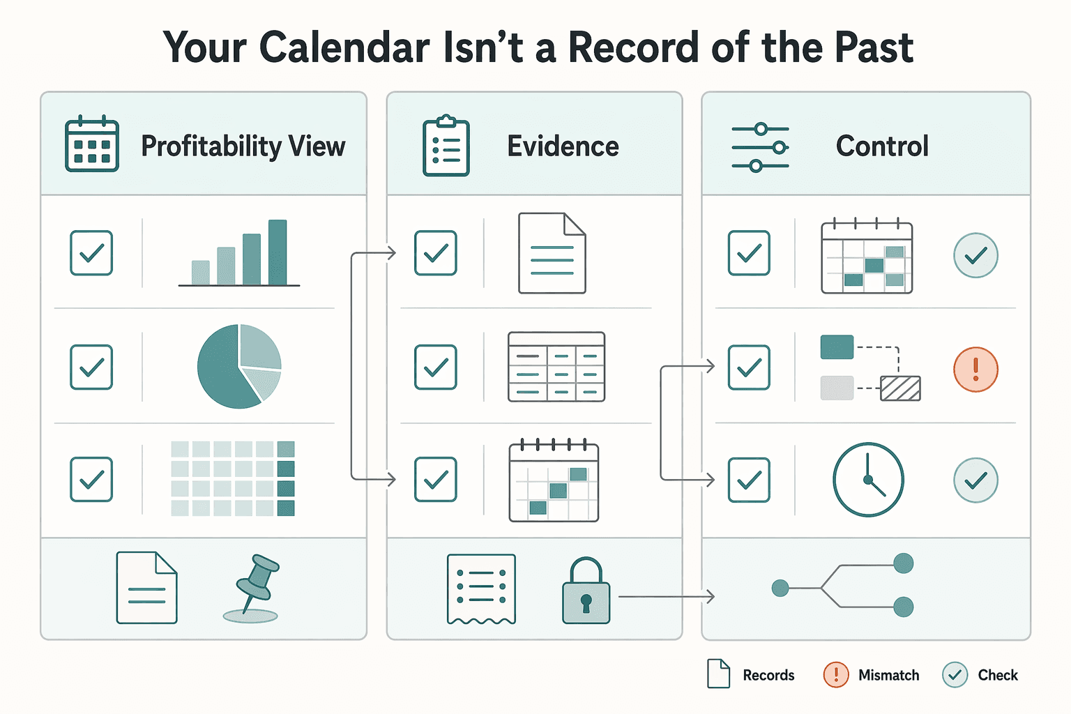 Diagram showing Your Calendar Isn't a Record of the Past; It's a Blueprint for Your Future for The Best Calendar Apps for Freelancers Who Juggle Multiple Projects.