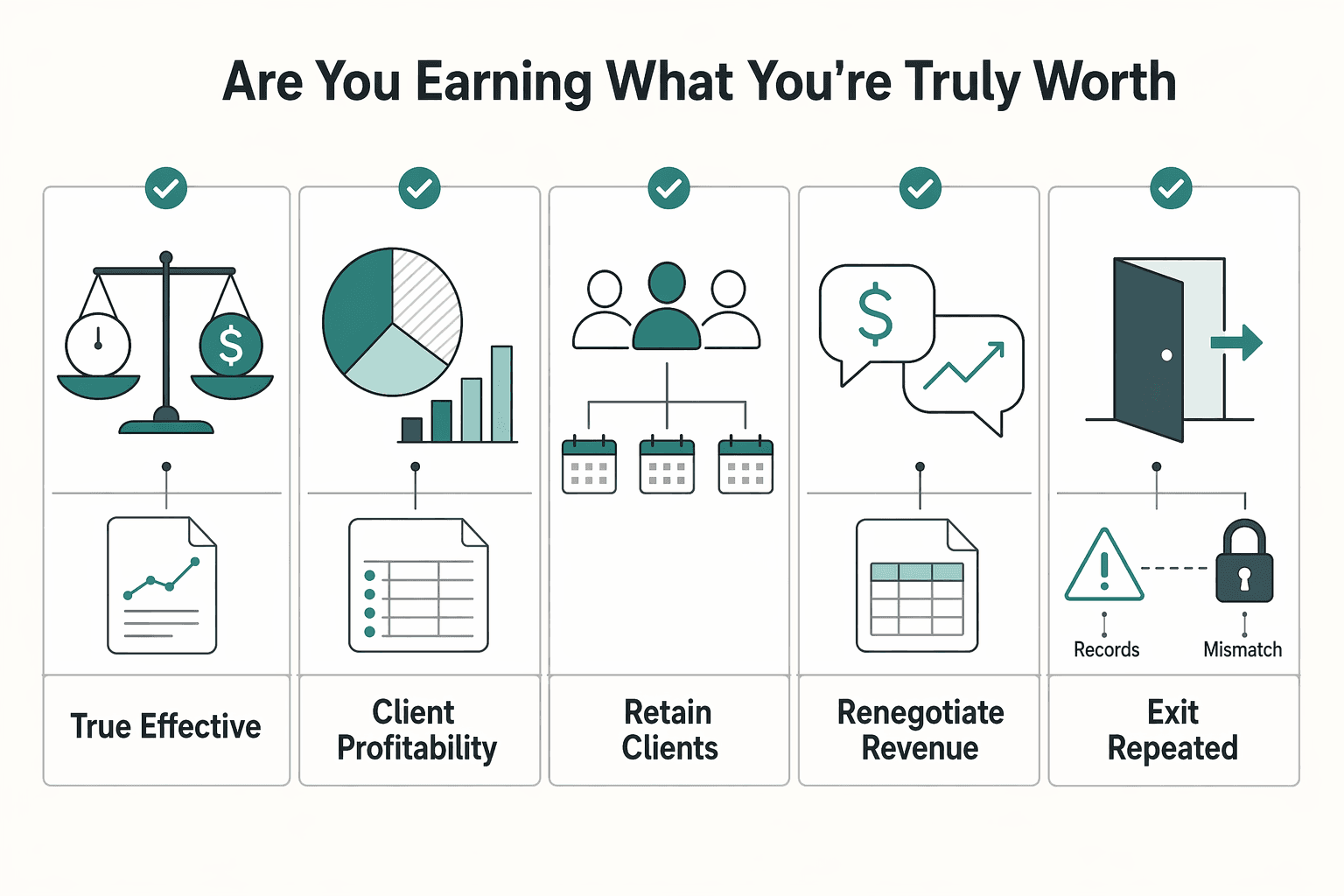 Diagram showing Pillar 1: Your Profit Engine: Are You Earning What You're Truly Worth? for Financial Metrics That Matter for a Business-of-One.