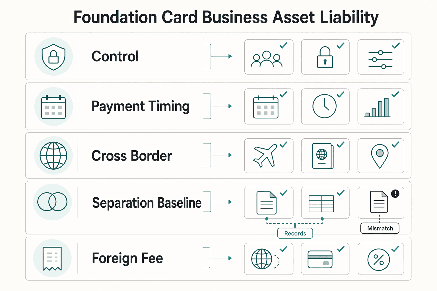 Diagram showing Tier 1: The Foundation - Is Your Card a Business Asset or a Liability? for The Best Business Credit Cards for Hotel Points.