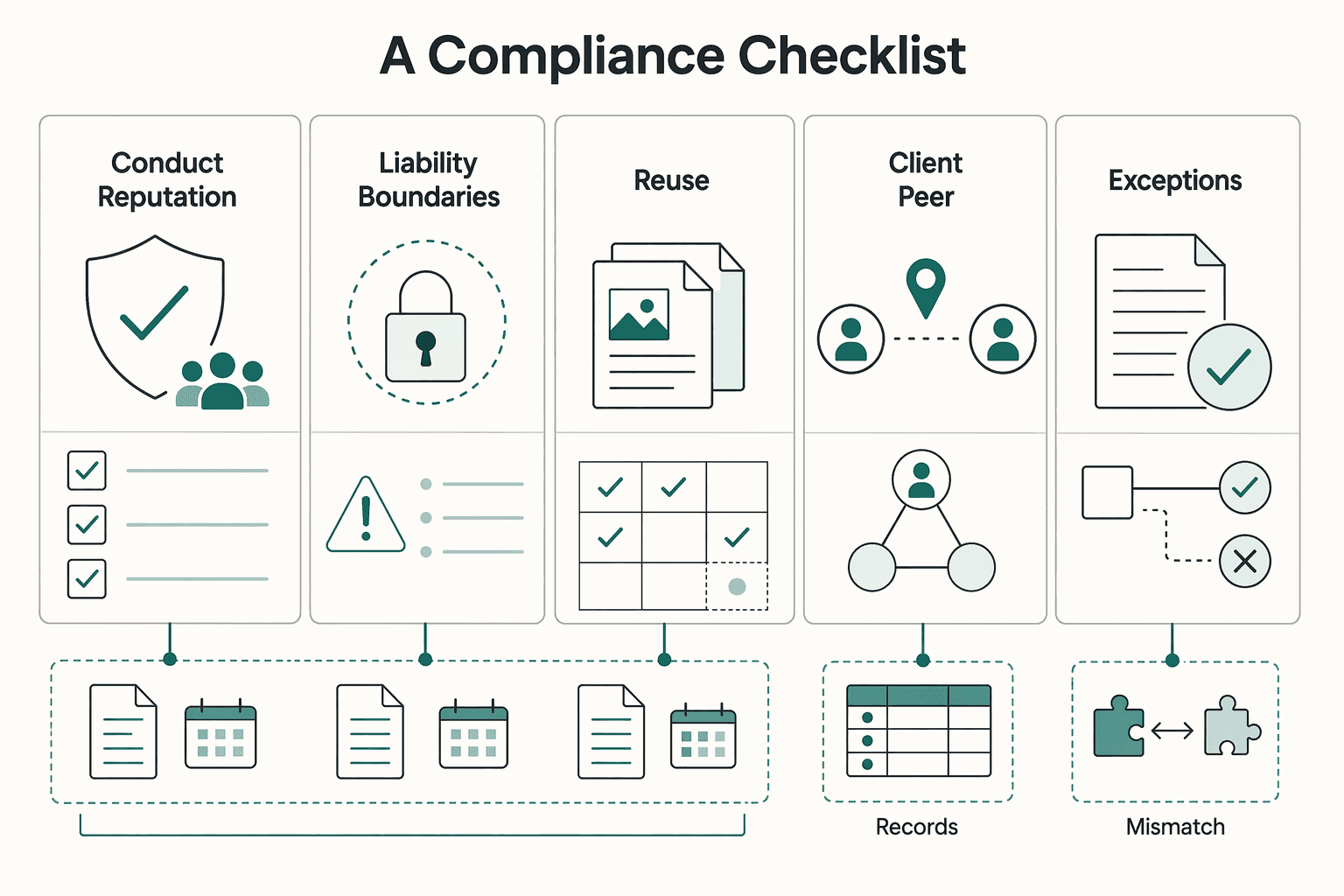 Diagram showing Fortifying Your Asset: A Compliance Checklist for Build a Creator Community You Can Run Like a Business.