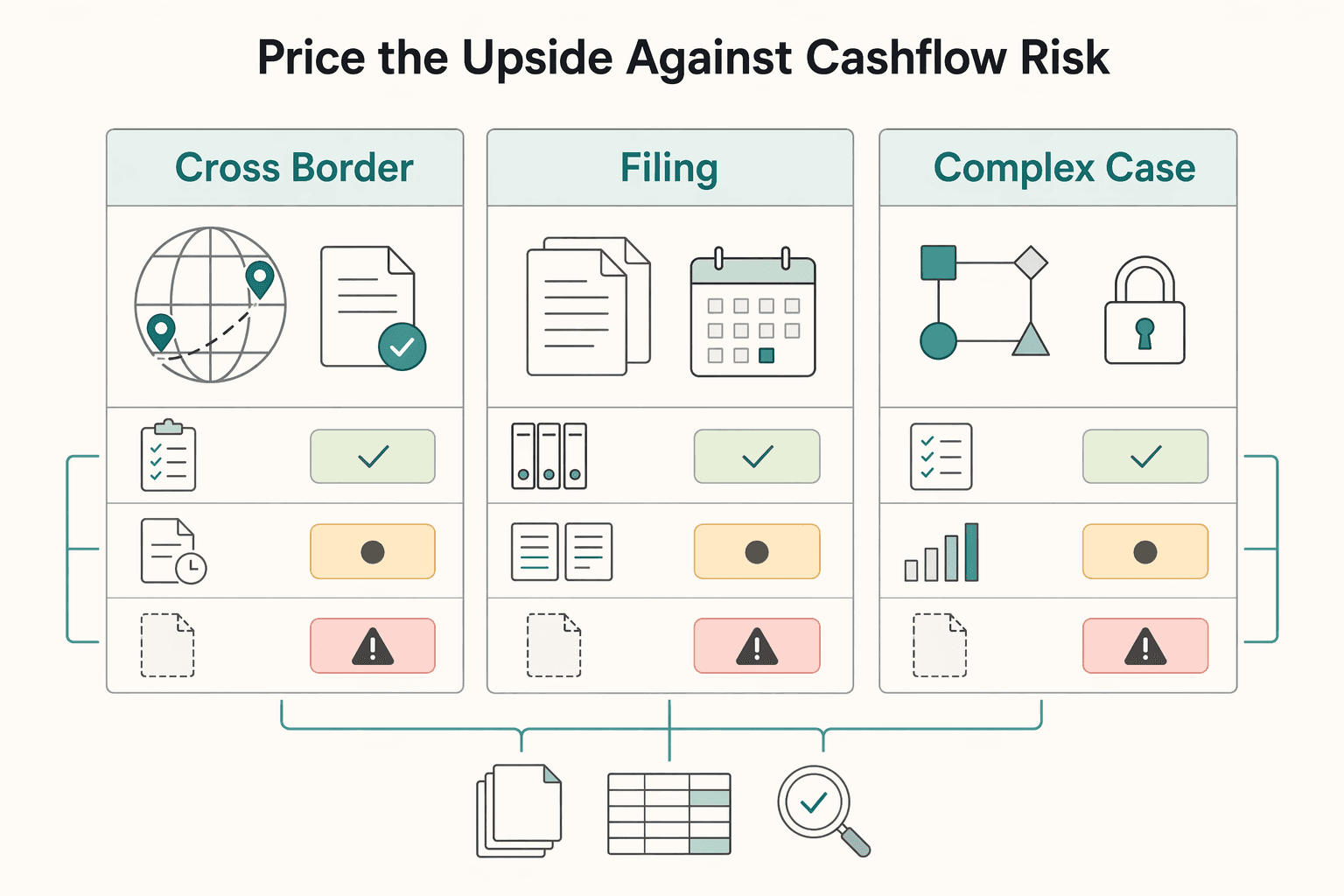 Diagram showing Price the upside against cashflow risk for Handling Company Stock Options Without Breaking Freelance Cashflow in Europe.
