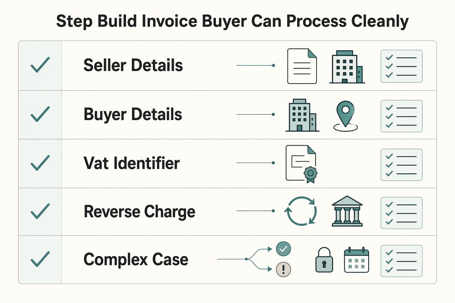 Diagram showing Step 1. Build an invoice the UK buyer can process cleanly for How a US photographer can license photos to a UK magazine and handle withholding tax.