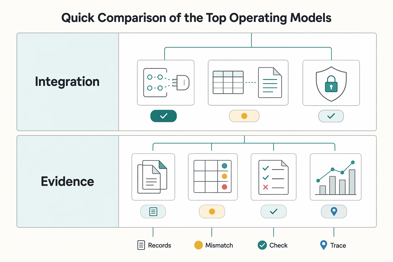 Diagram showing Quick comparison of the top operating models for Mass Payouts for Gig Platforms That Teams Can Actually Operate.