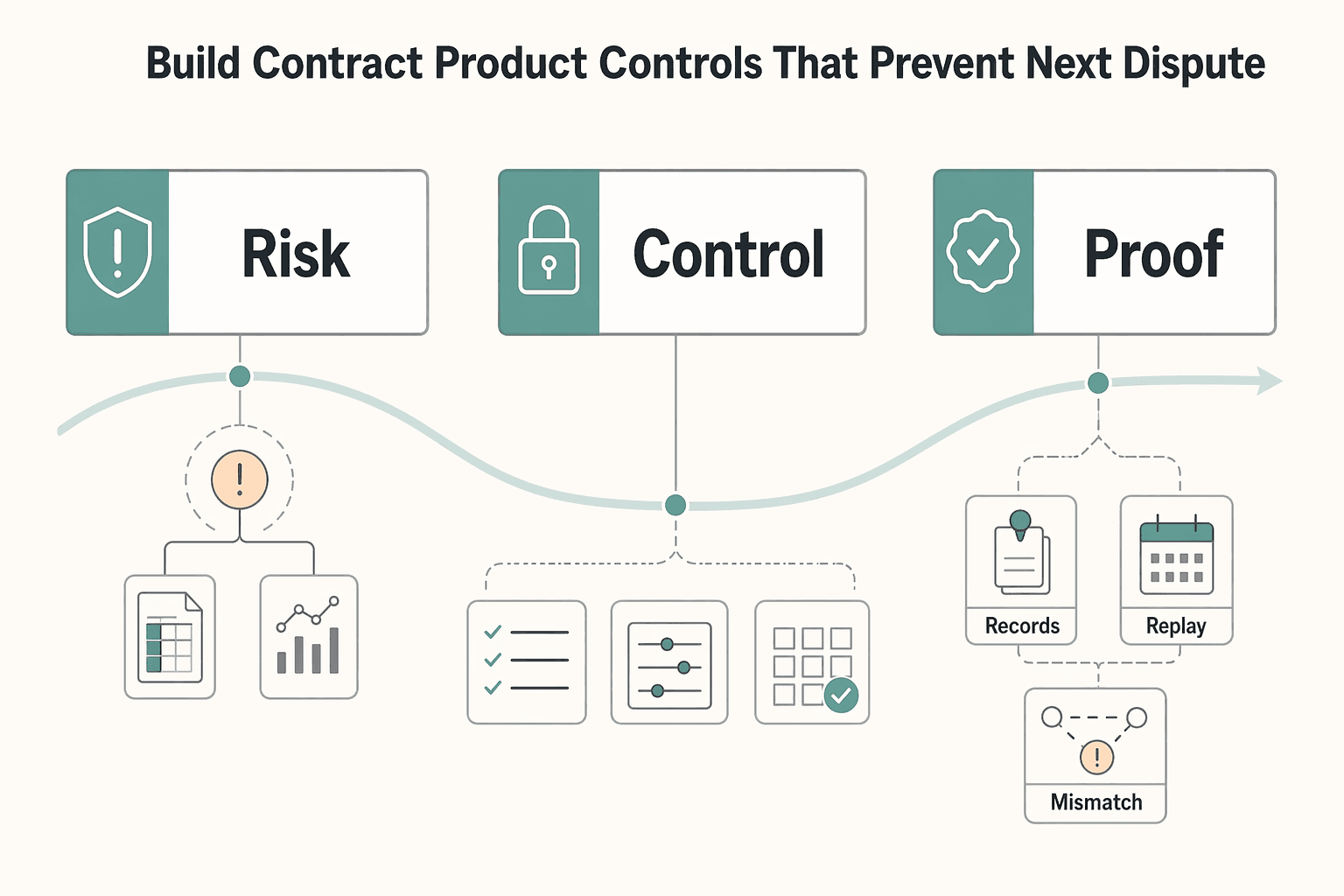 Diagram showing Build contract and product controls that prevent the next dispute for How Food Delivery Platforms Pay Restaurant Partners Across Cities.