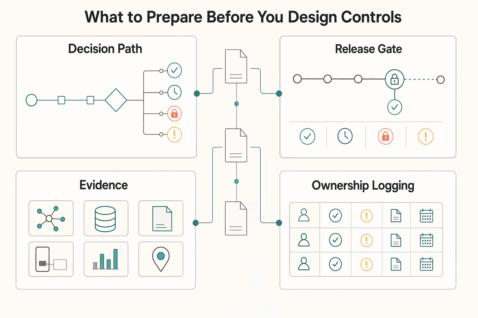 Diagram showing What to prepare before you design controls for How to Build a Fraud Detection Pipeline for Payout Platforms.