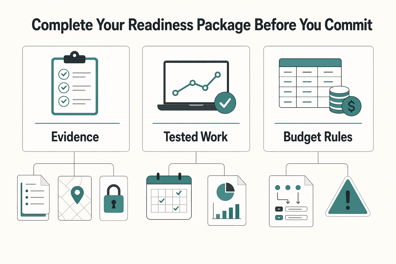 Diagram showing Complete your readiness package before you commit for Mexico City Digital Nomad Guide for a 30/60/90 Move Plan (2026).