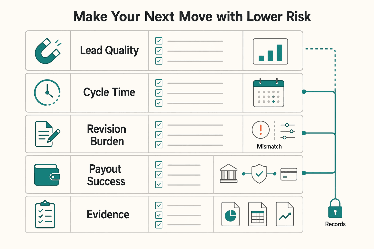 Diagram showing Make your next move with lower risk for Philippines Freelance Market Analysis for Cross-Border Teams.