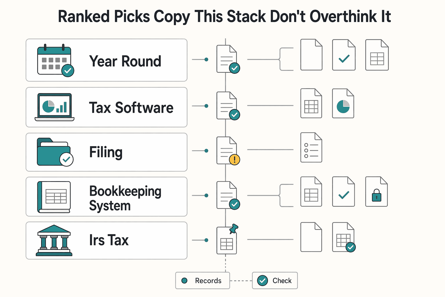Diagram showing Ranked picks (copy this stack, don't overthink it) for The Best Tools for Tracking Charitable Donations.
