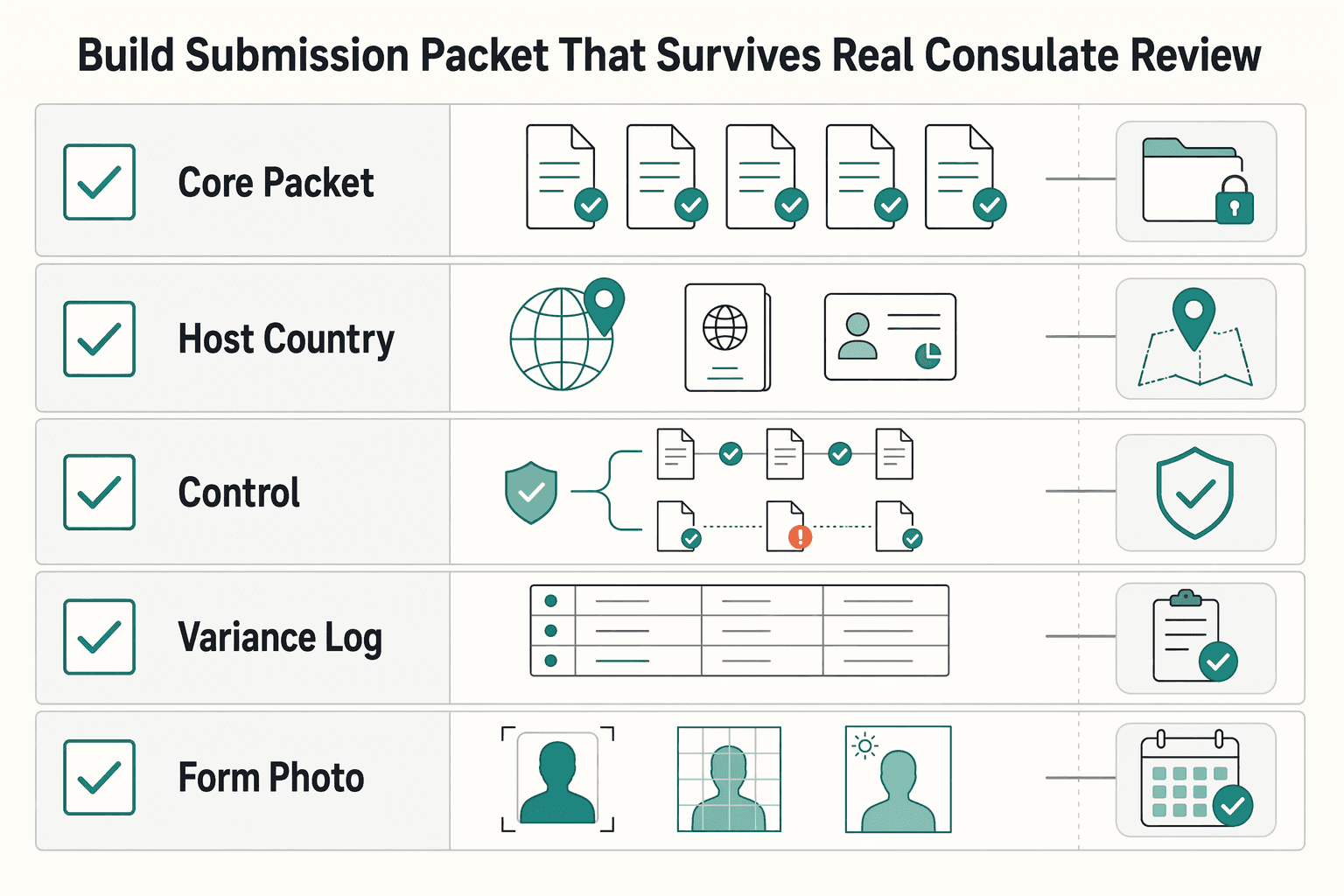 Diagram showing Build a Submission Packet That Survives Real Consulate Review for A Deep Dive into Mexico's 'Residencia Temporal' Visa for Remote Workers.