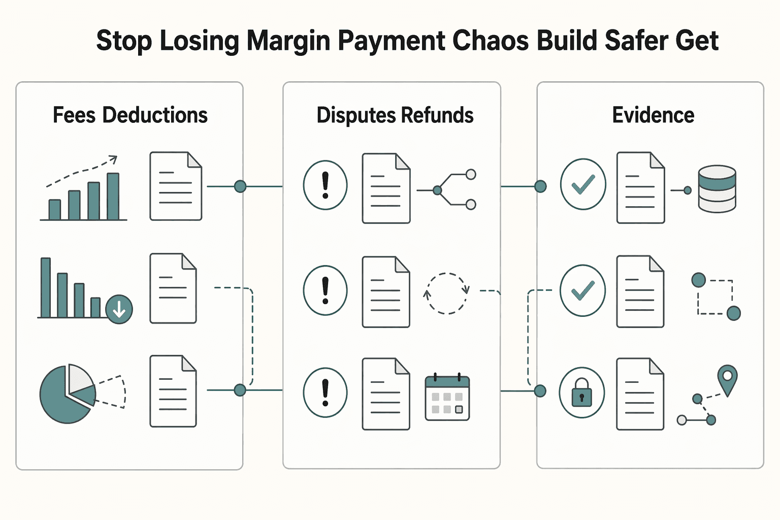 Diagram showing Stop Losing Margin to Payment Chaos and Build a Safer Get Paid System for What is a Merchant of Record (MoR) and How Does It Work?.