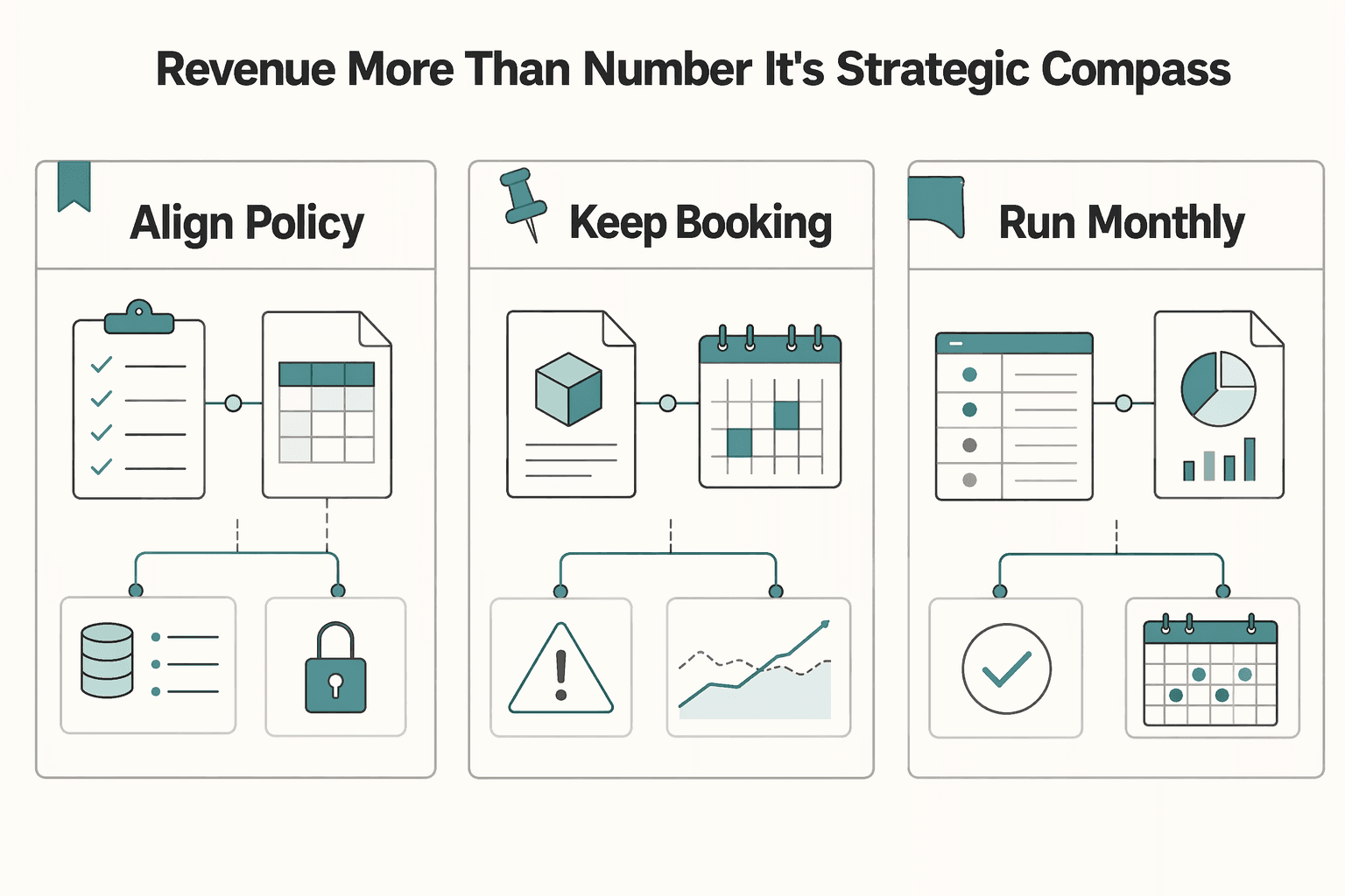 Diagram showing Your Revenue is More Than a Number - It's Your Strategic Compass for Revenue Recognition for SaaS Companies Under ASC 606.