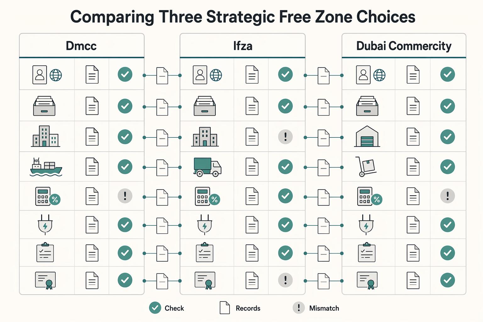 A Comparison of Dubai Free Zones for E-commerce Businesses