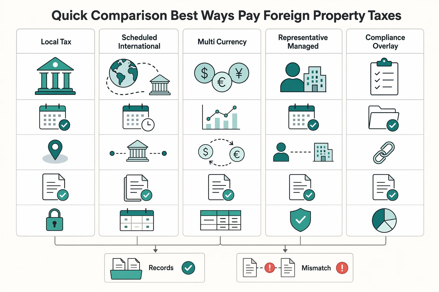 How to Pay Foreign Property Taxes Without U.S. Tax Surprises