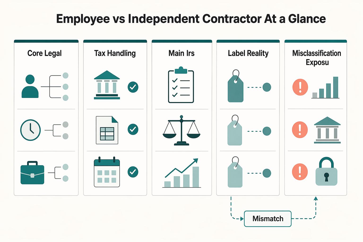 How to Classify a Worker as an Employee vs. an Independent Contractor in the US