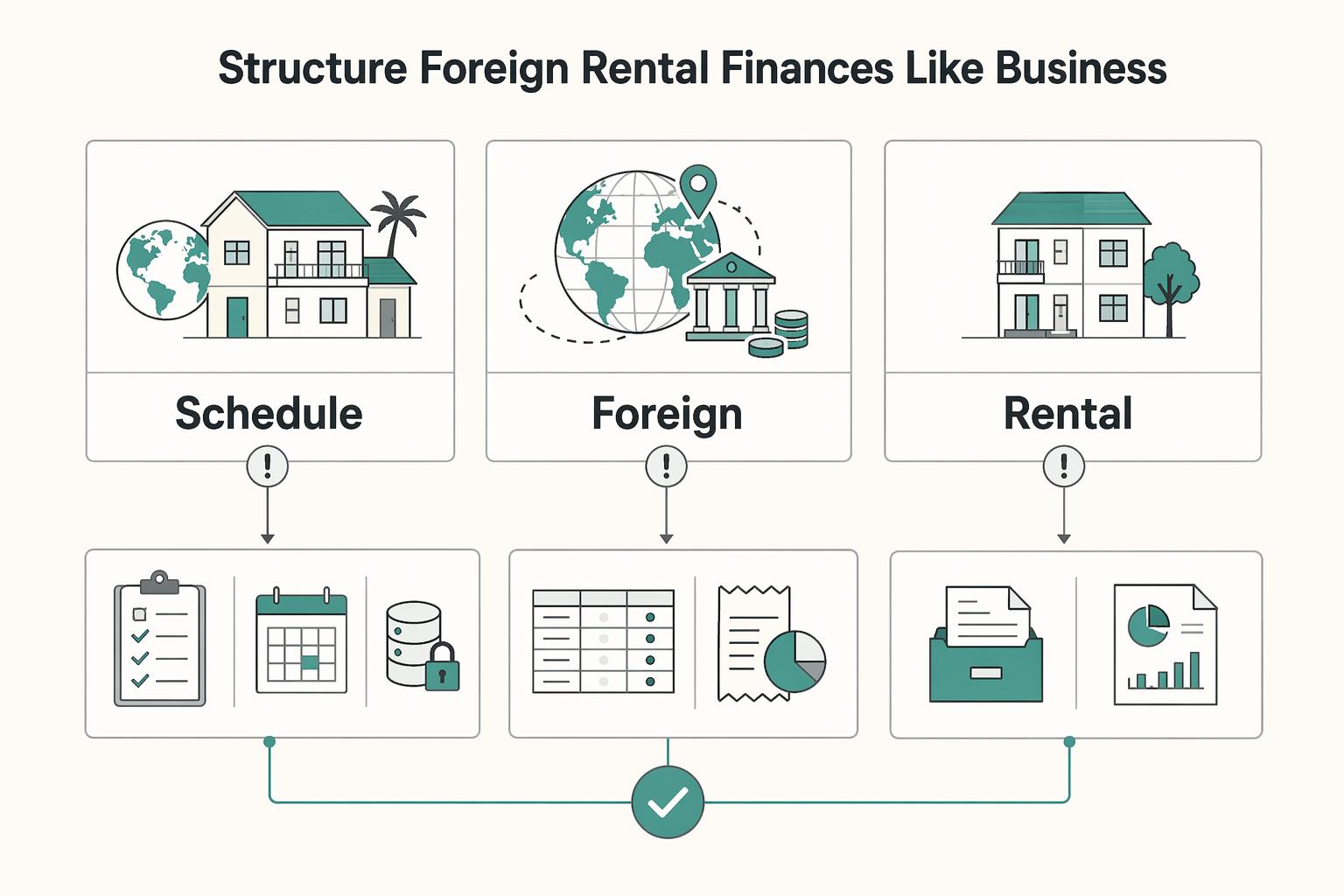 Schedule E for Foreign Rental Property Without a Year-End Scramble