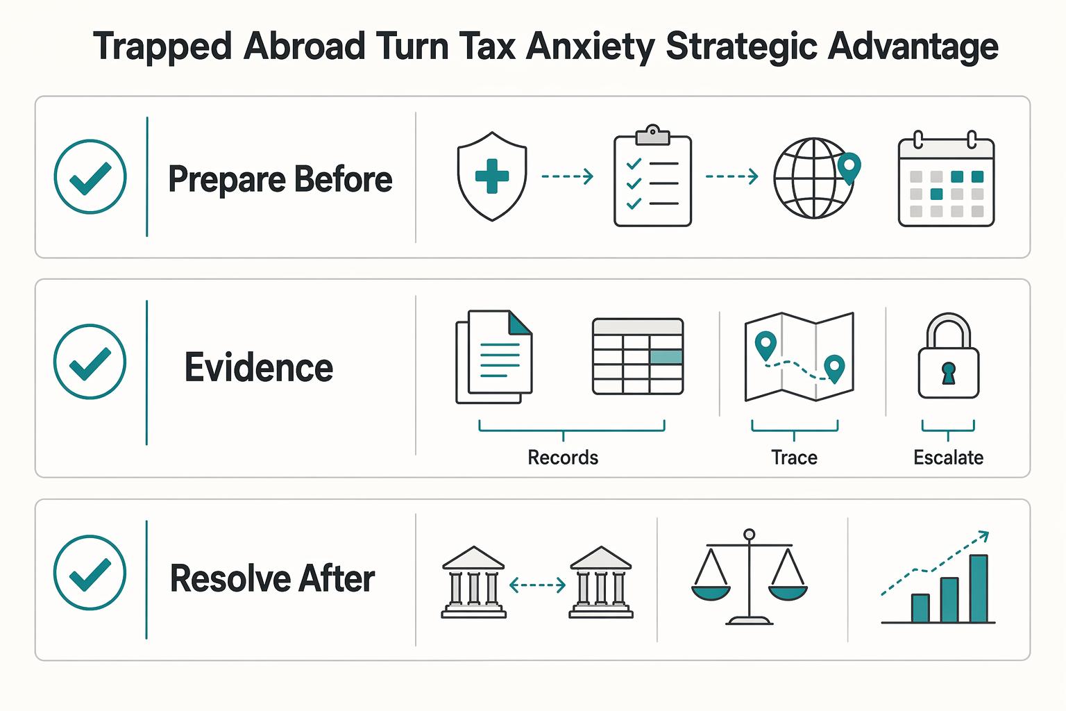 Handling Tax Residency During a Crisis When You’re Stuck Abroad