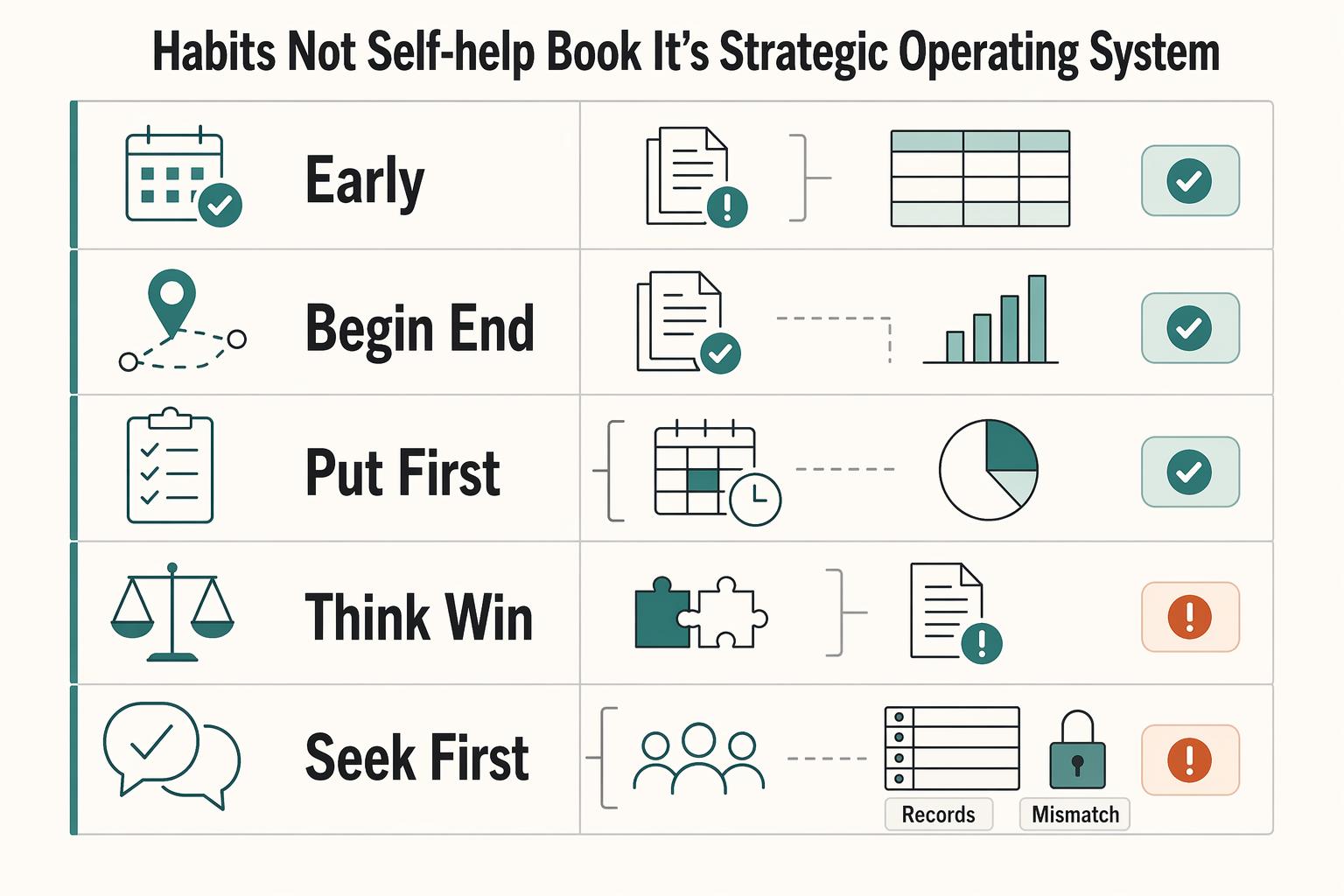 The '7 Habits of Highly Effective People' for the Business-of-One