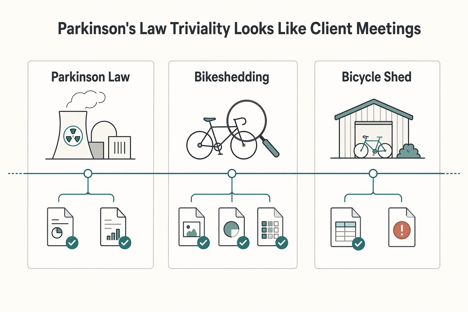 Parkinson's Law of Triviality in Client Meetings for Freelancers