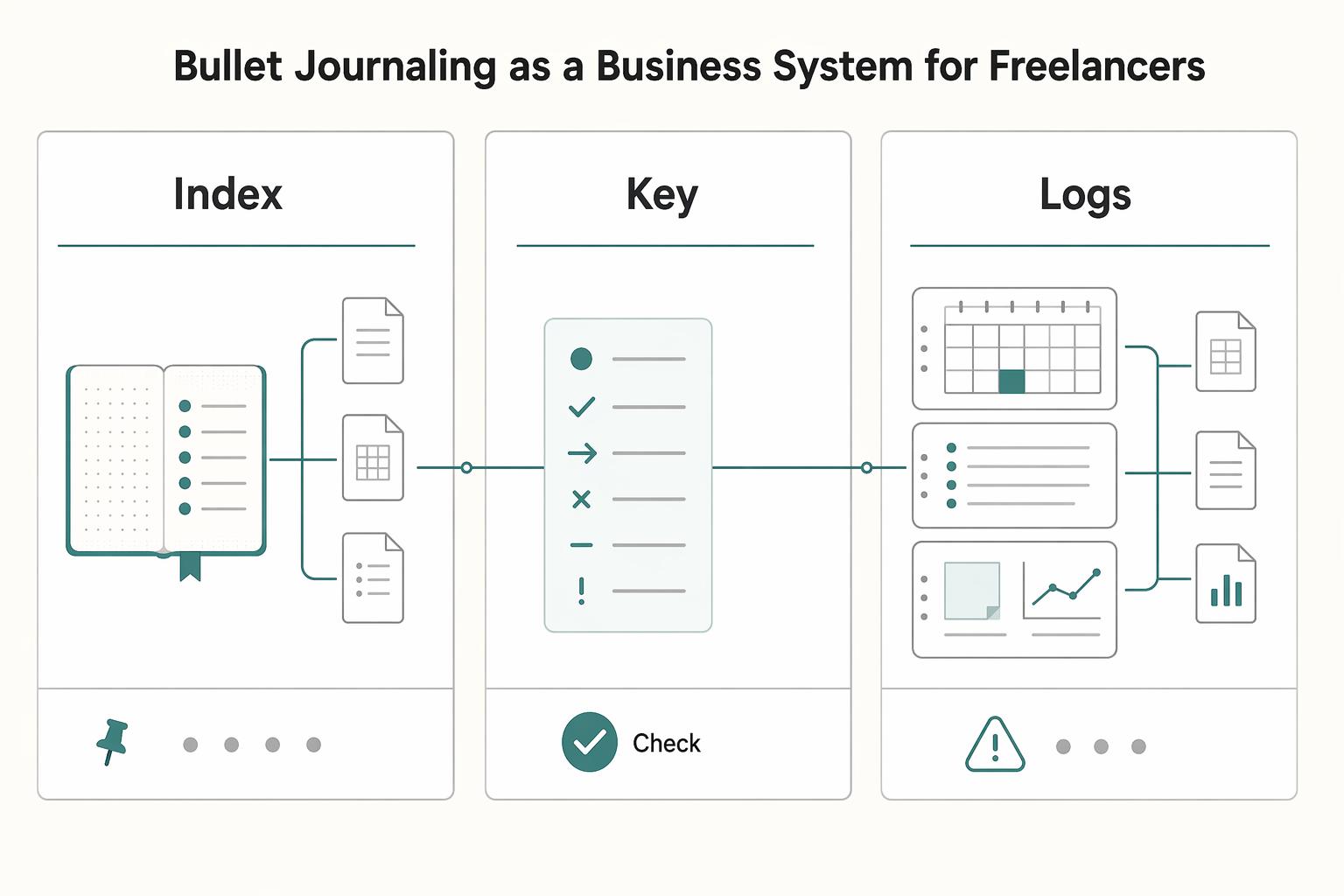 Bullet Journaling for Freelancers Who Need a Reliable Weekly System