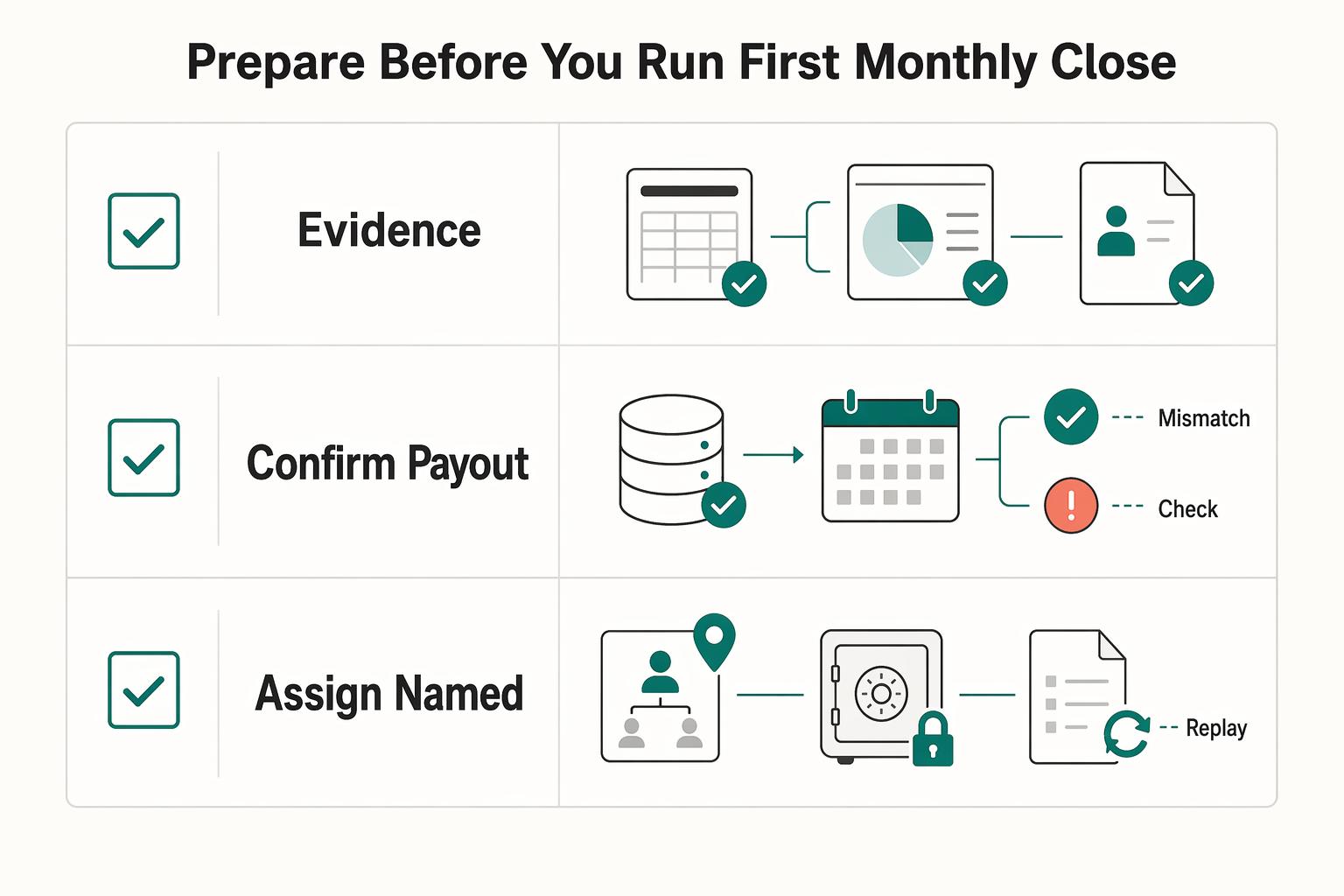 Building a Monthly Payout Reconciliation Process for a 1000-Contractor Platform