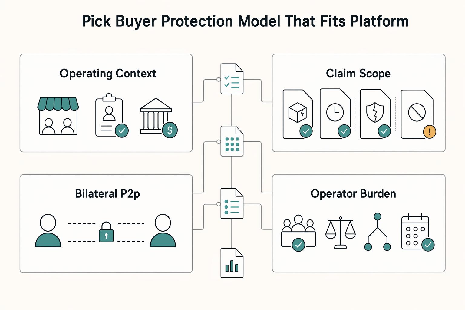 Payment Guarantees and Buyer Protection for Platform Operators