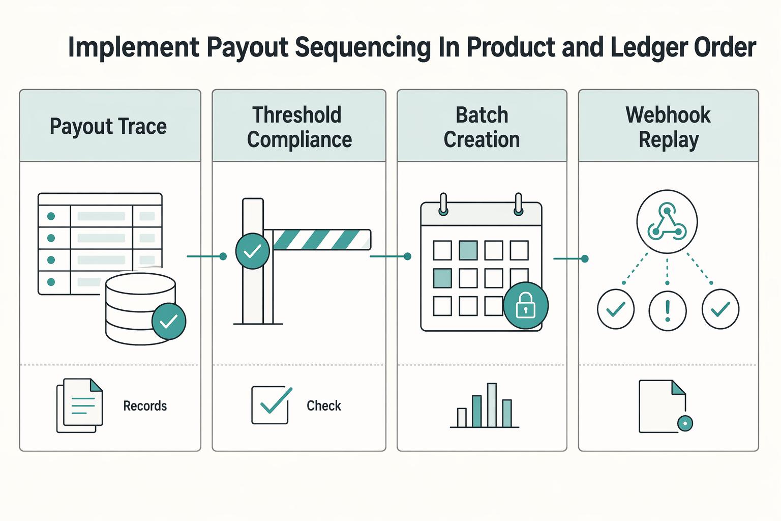 Set Publisher Payment Thresholds Without Delaying Recipient Payouts