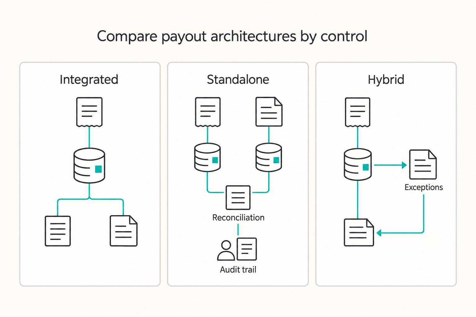 Integrated Payouts vs Standalone Payouts for Platform Architecture Decisions
