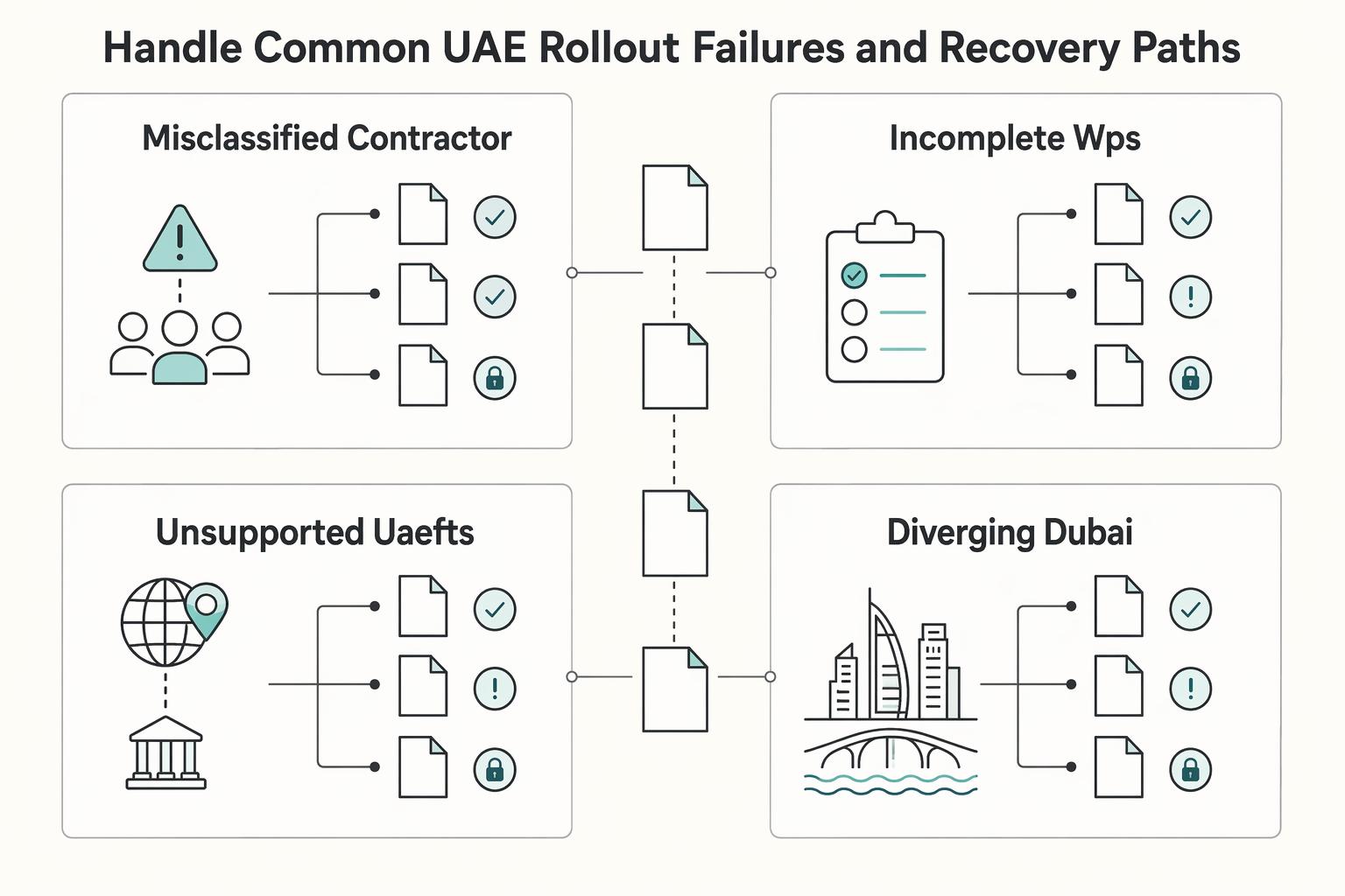 Pay Contractors in UAE with Clear WPS Boundaries and UAEFTS Checks