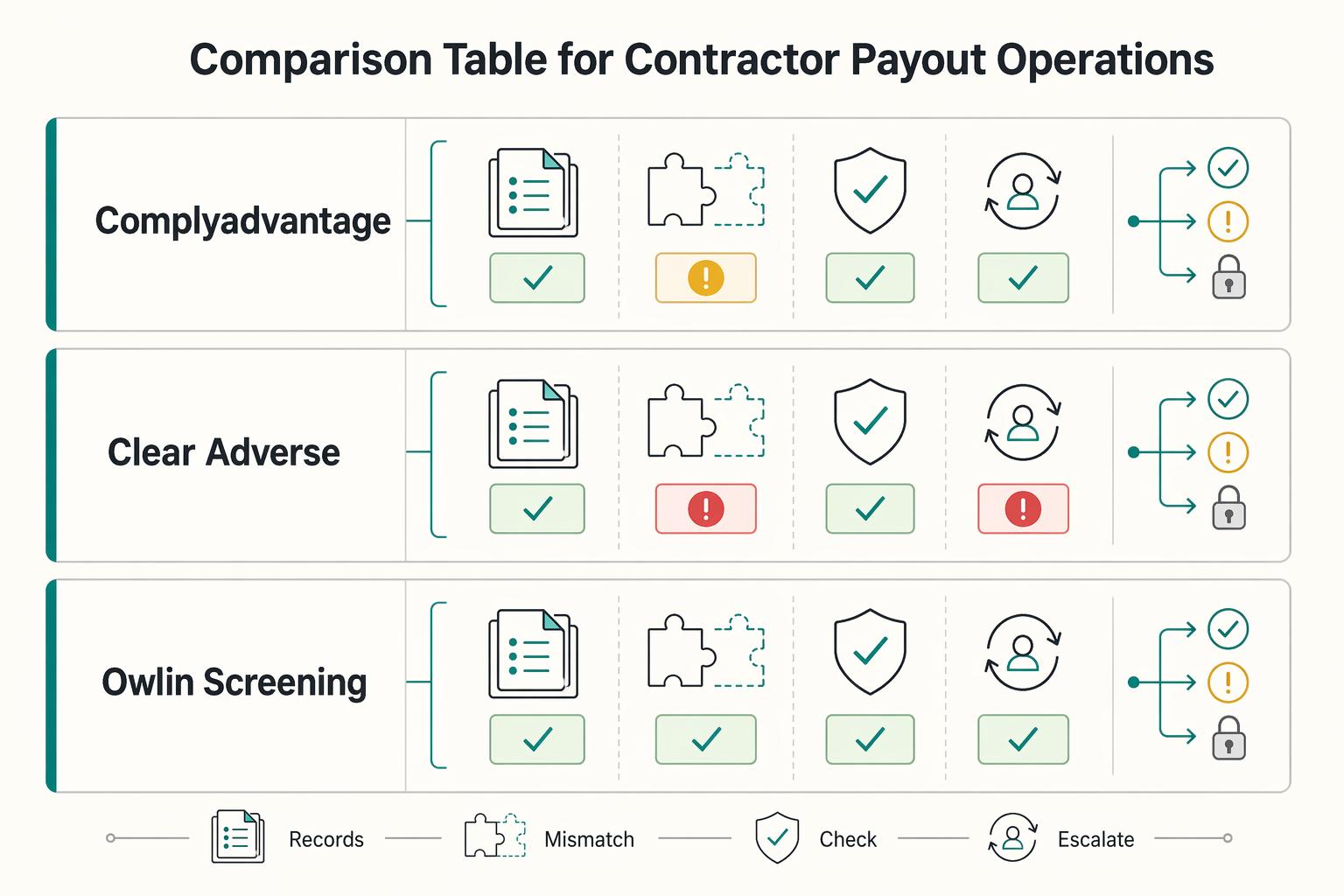 Adverse Media Screening for Contractors on Real-Time Payment Platforms