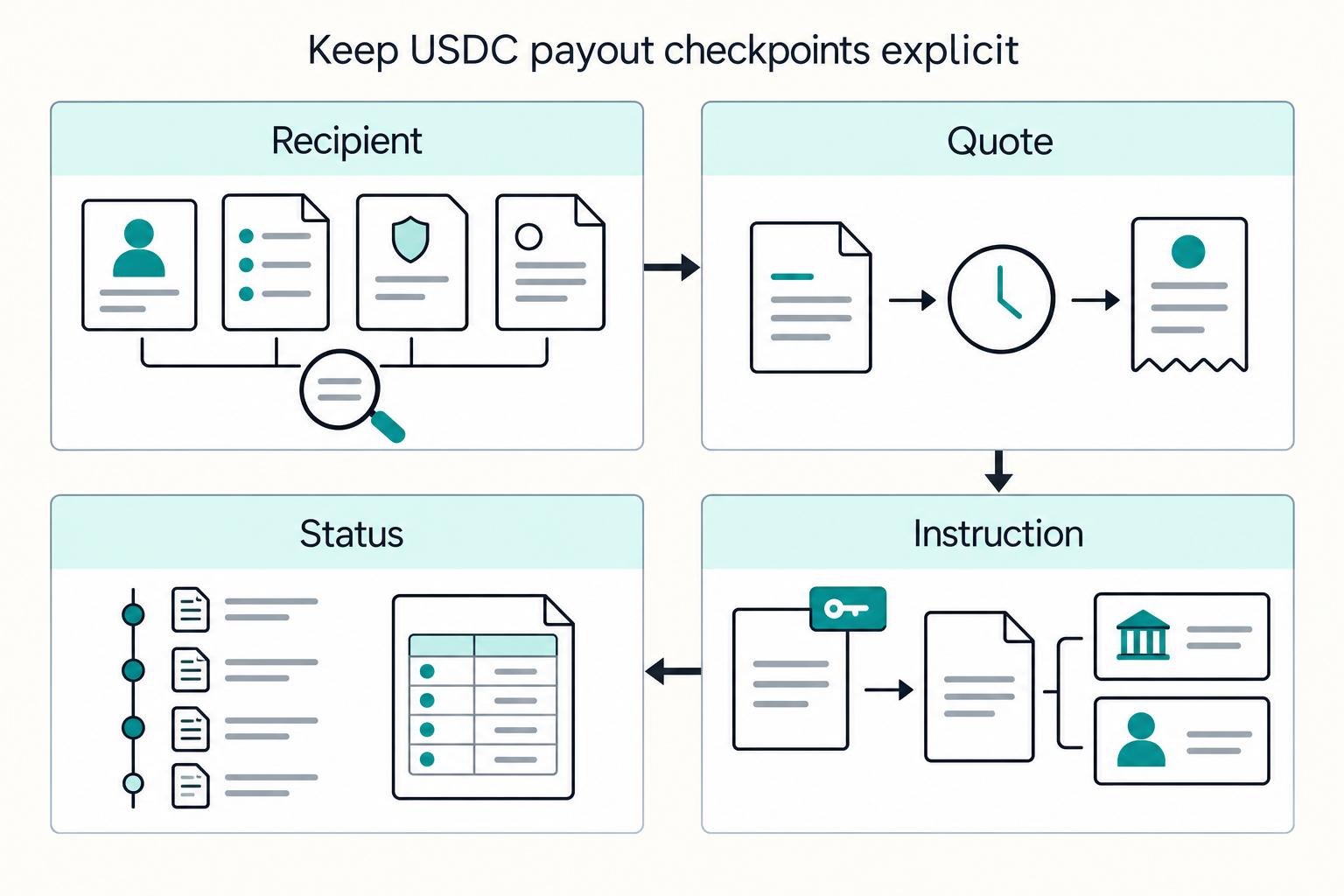 USDC Payouts for Platforms and Stablecoin Settlement for Contractors