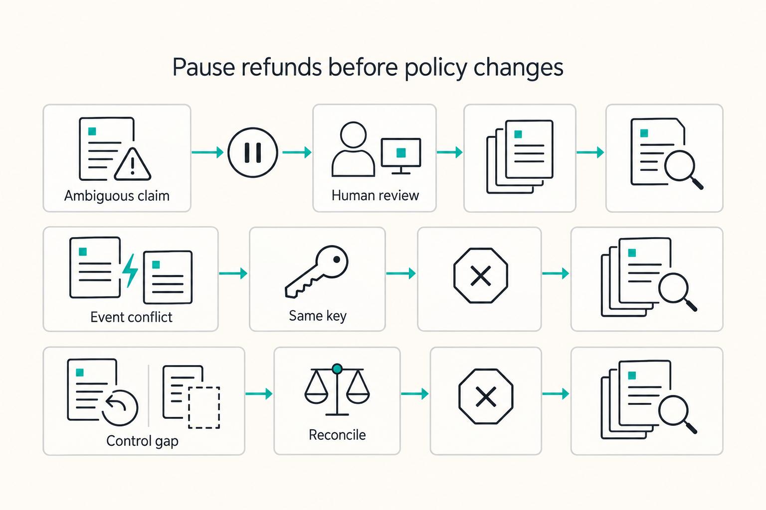Refunds in Agentic Commerce With Approval Gates and Reconciliation Control