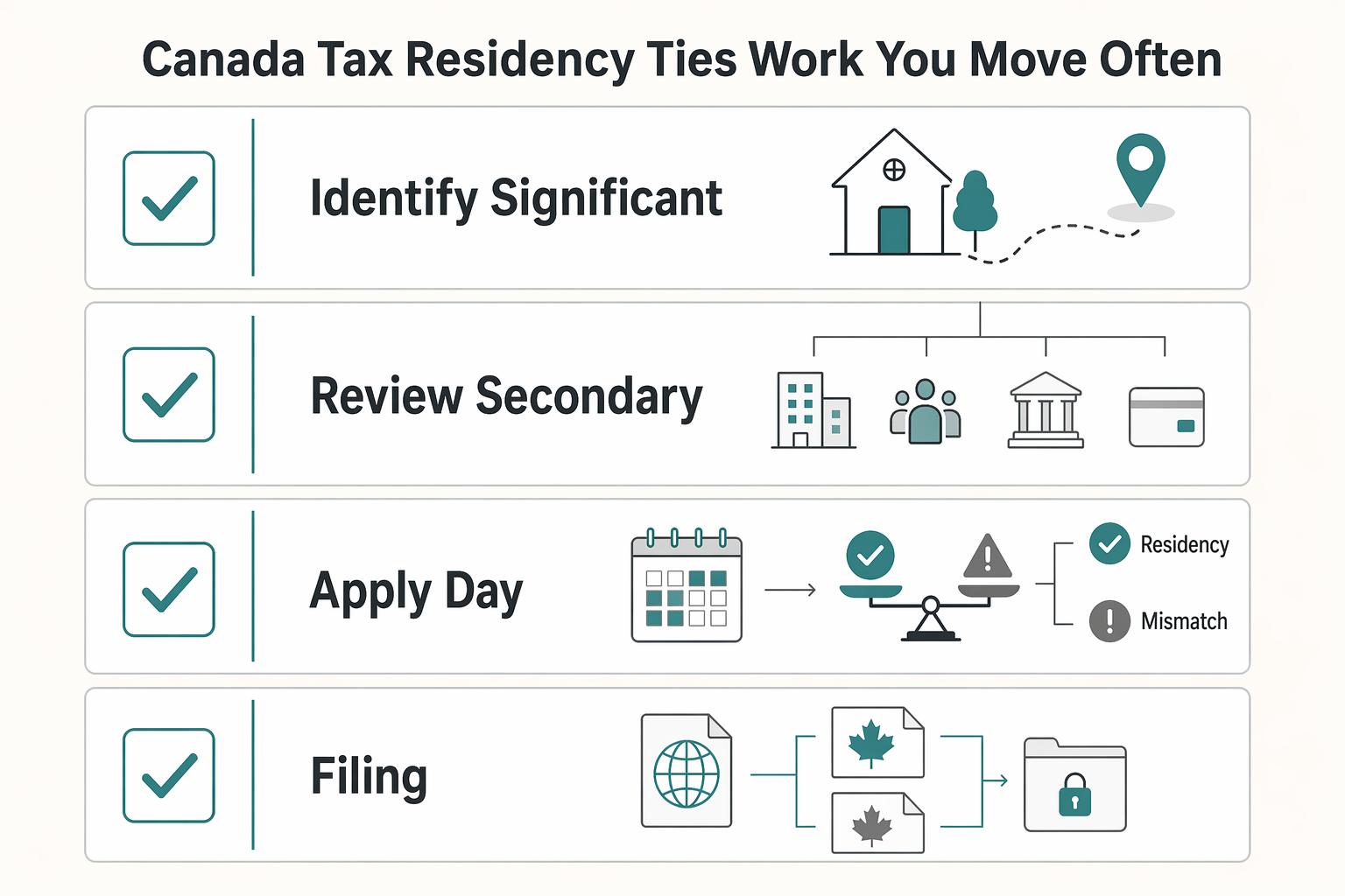 Canada Tax Residency Ties for Freelancers Who Move Often