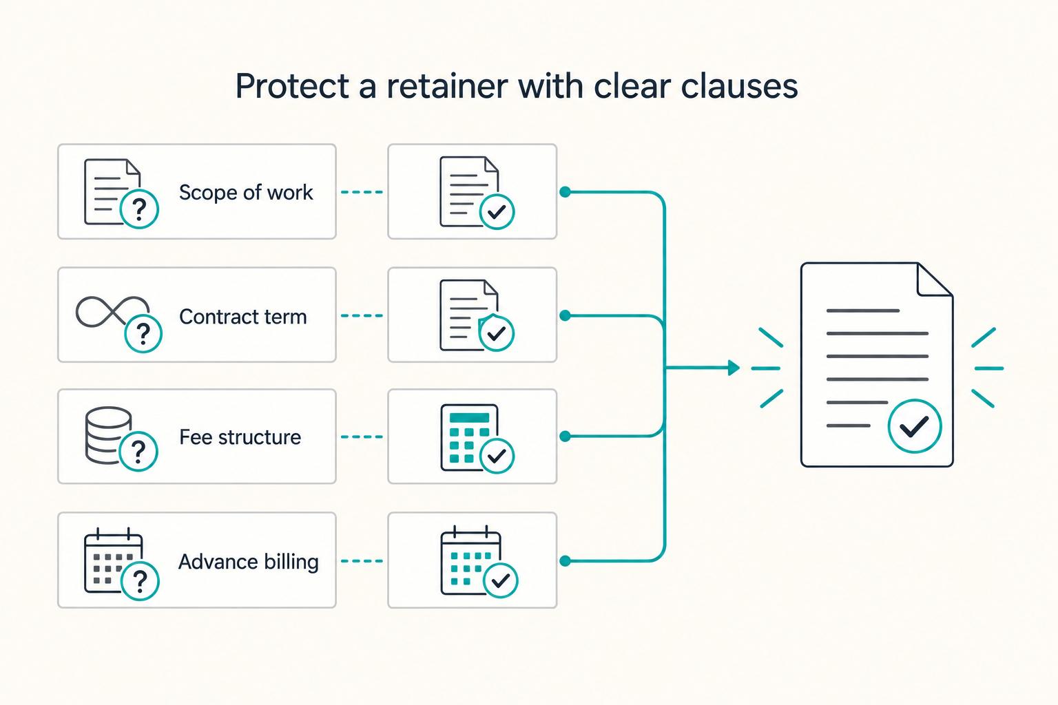 How to Set Up a Retainer Agreement with a Client