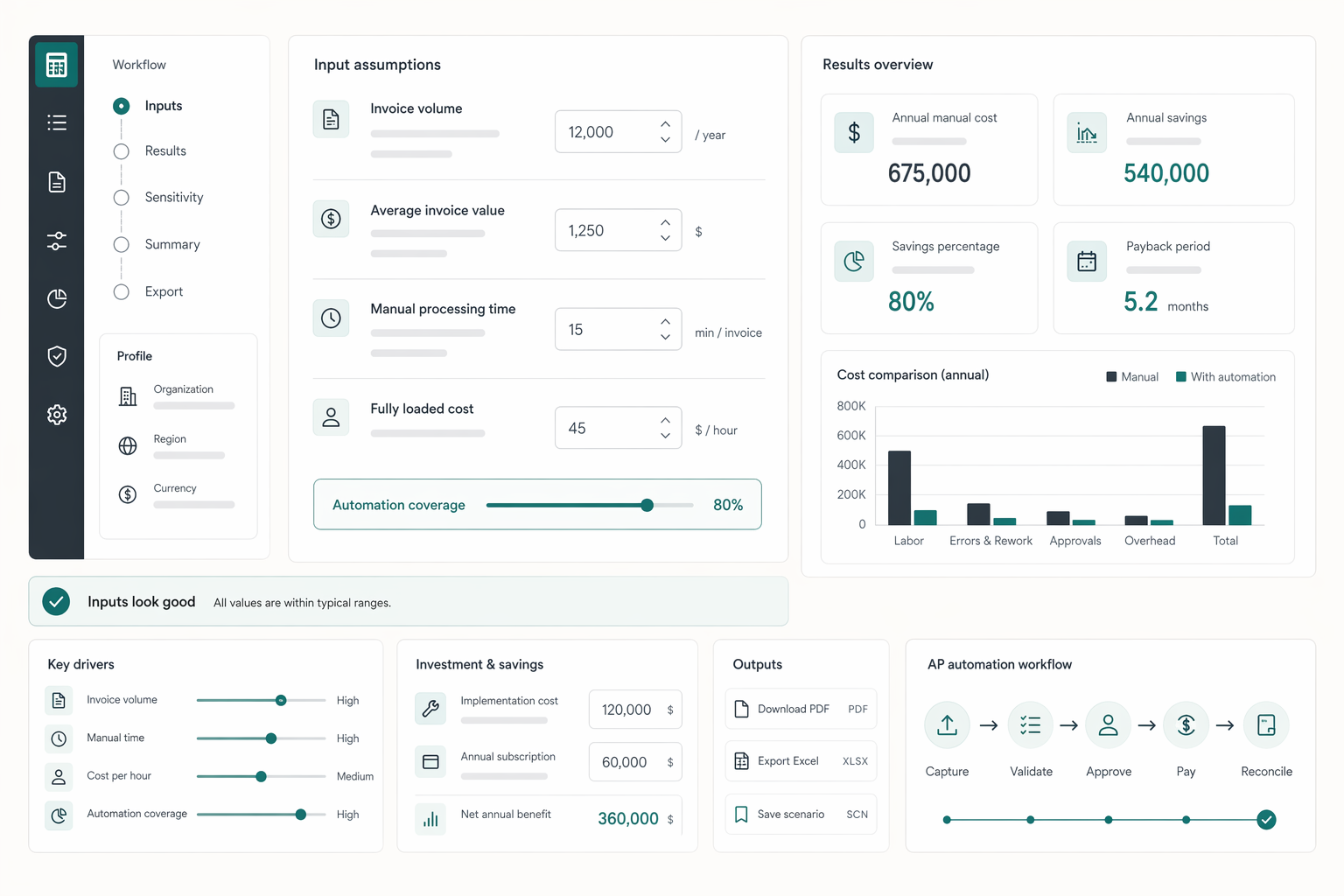 Free AP Automation ROI Calculator | Gruv